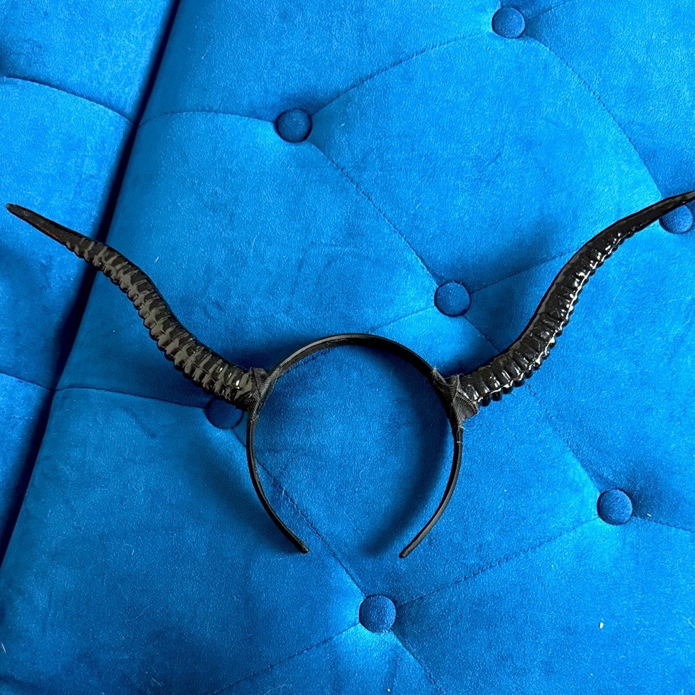 Spirit Black Horned Headband